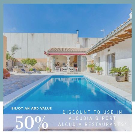Ca Na Pessina,Con Piscina Privada Villa Sa Pobla Exteriör bild