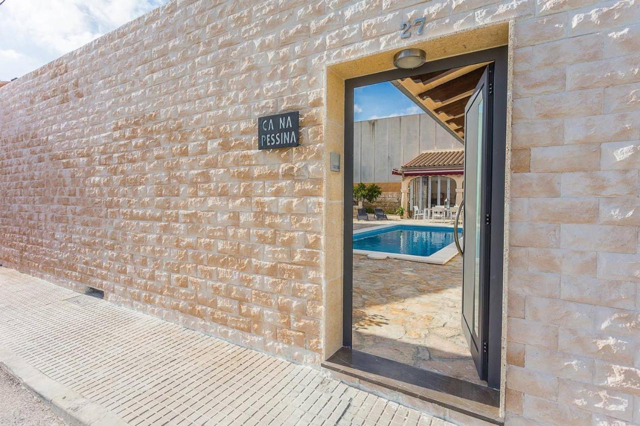 Ca Na Pessina,Con Piscina Privada Villa Sa Pobla Exteriör bild